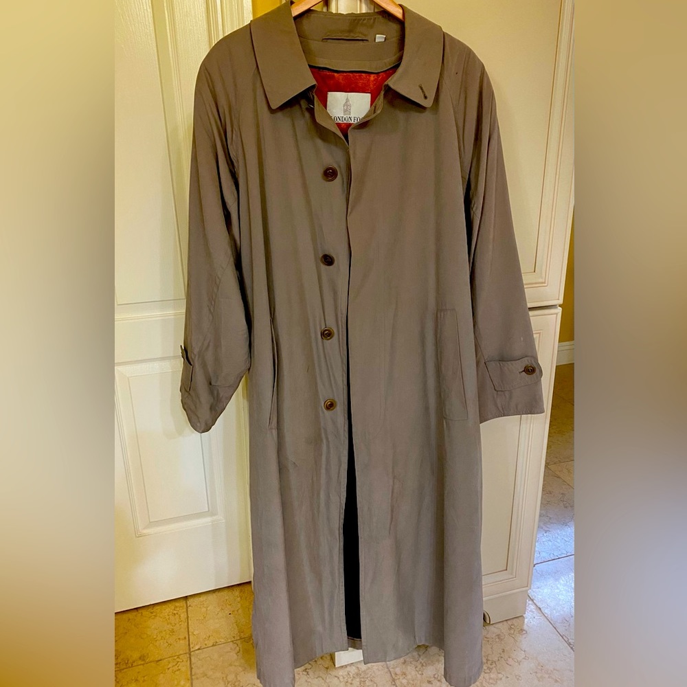 Men’s London Fog Trench Coat